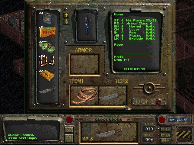 Figure 2: Cruelty Squad (2021). A modern release whose clunky and offensive design function as part of the game’s corporate biop